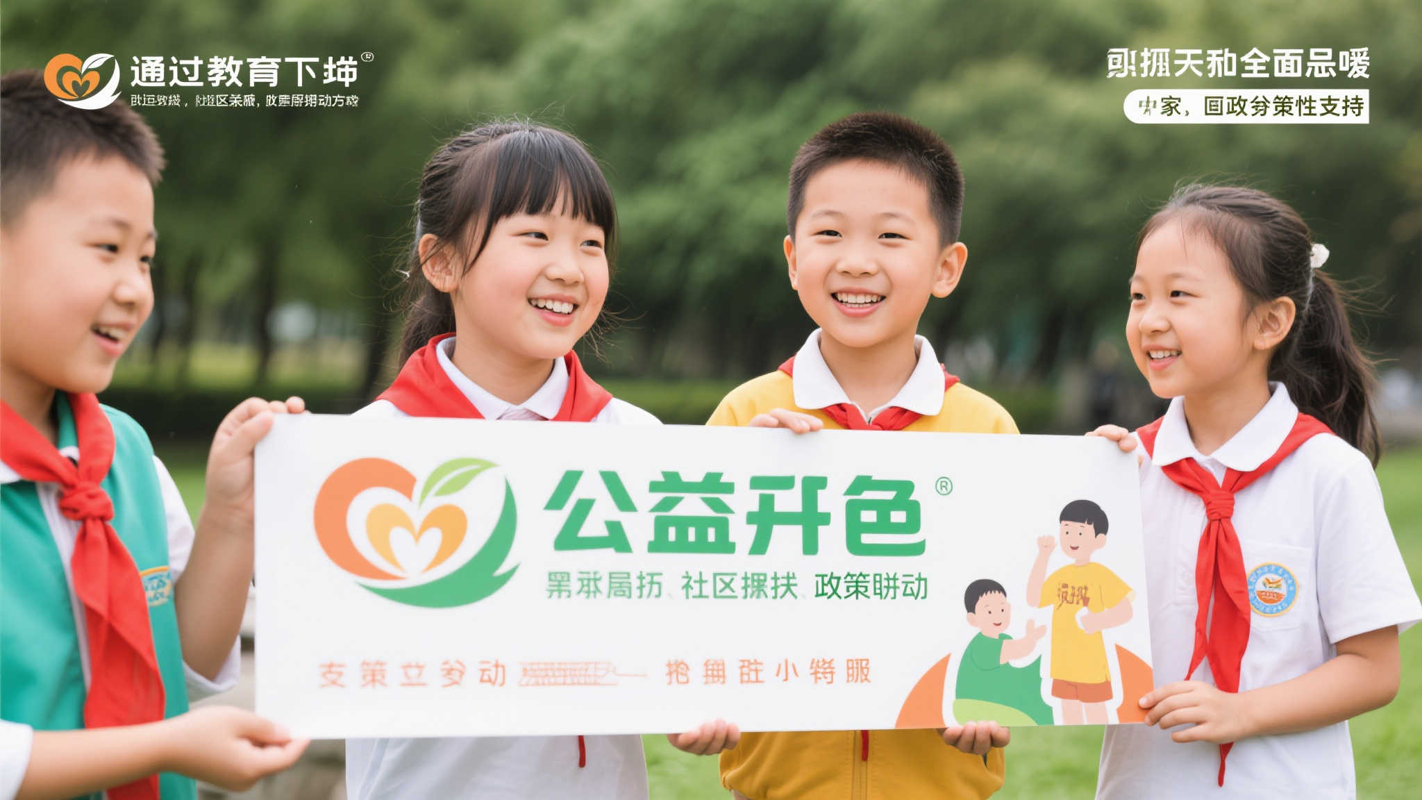 通过教育资源下沉、社区帮扶、政策联动等方