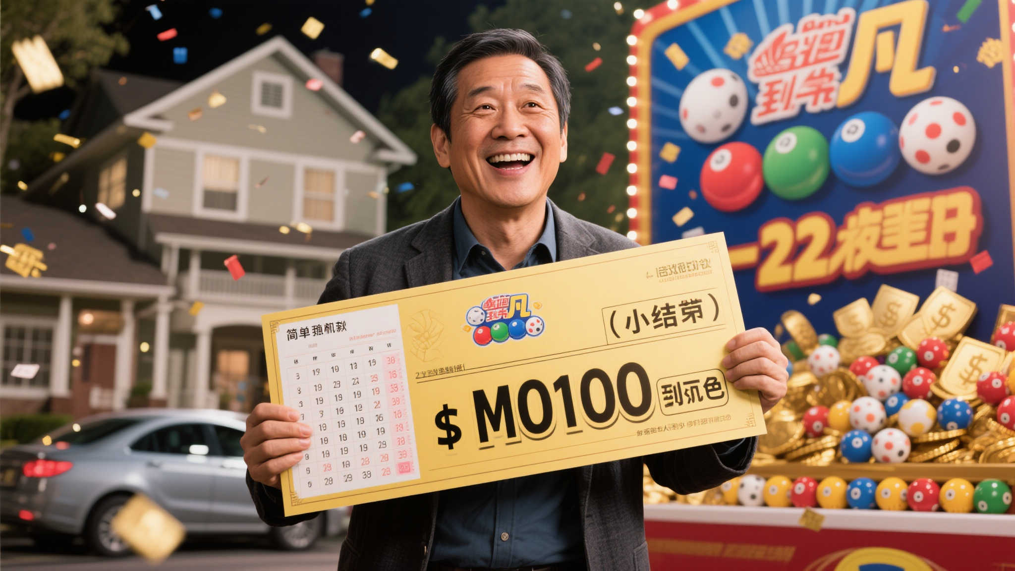 中年男子机选喜中双色球619万 奖金优先偿还房车贷款