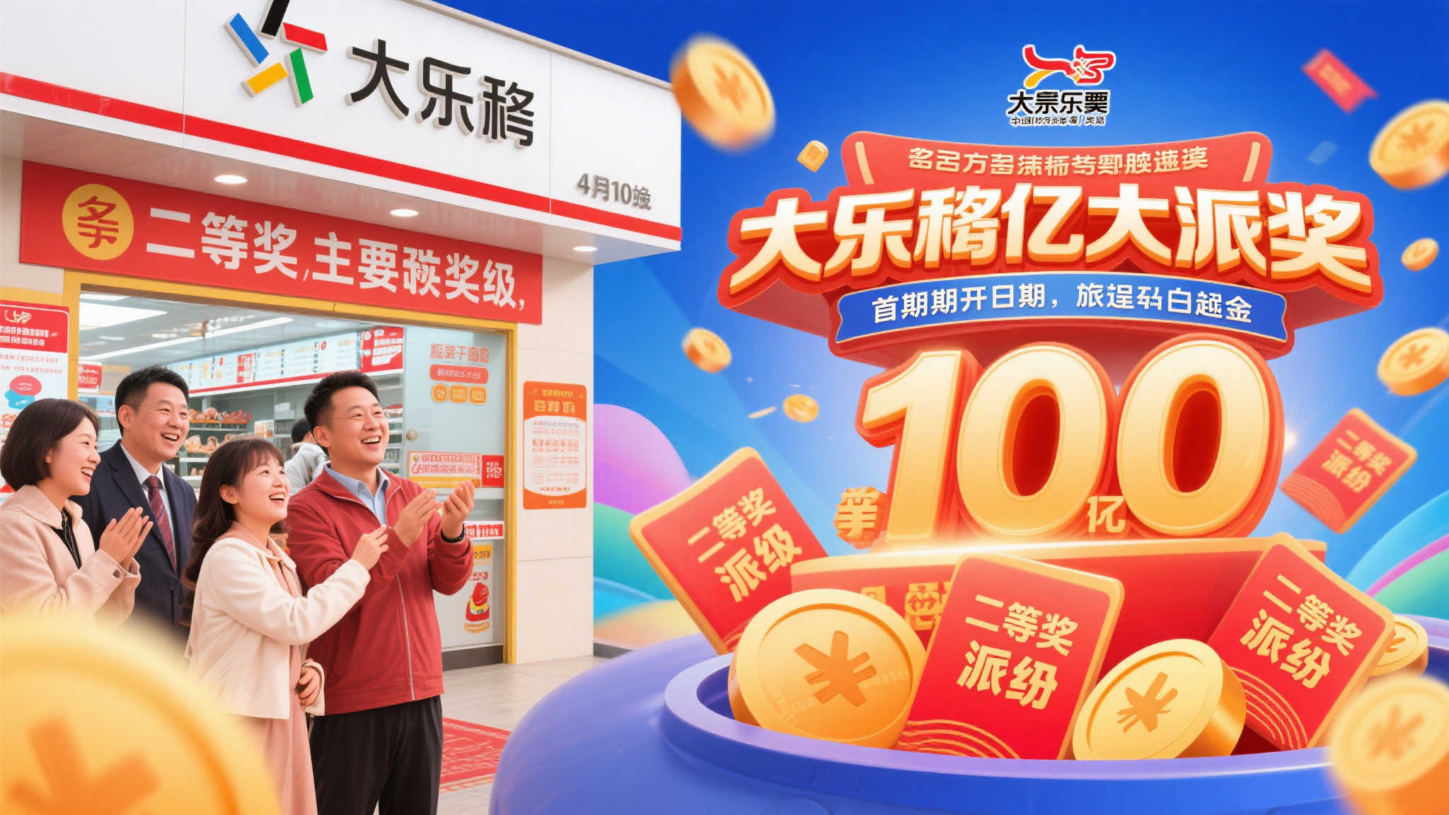 什么是大乐透10亿大派奖活动
大乐透作