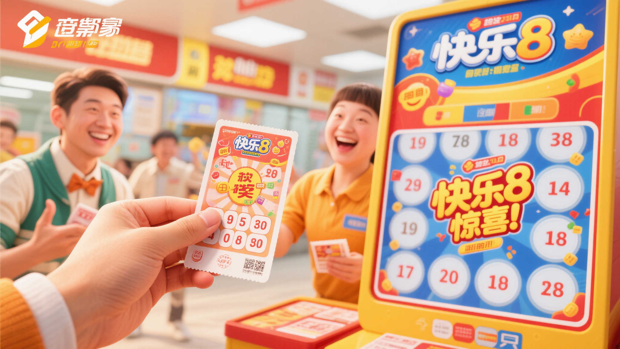 小伙遛弯途中随手买票，喜获快乐8游戏500万大奖