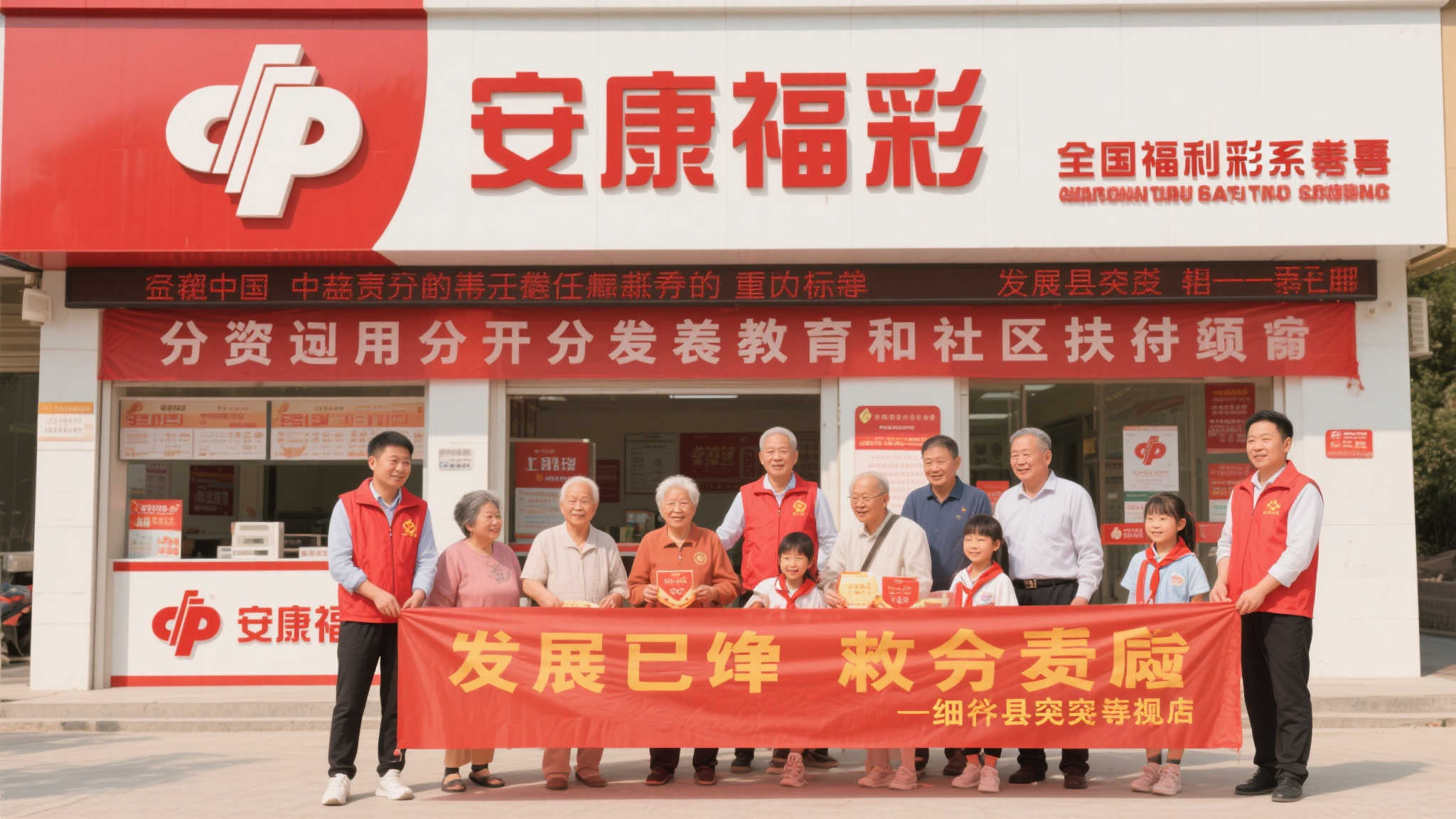 福彩是中国 慈善与责任并重 的典范，其资