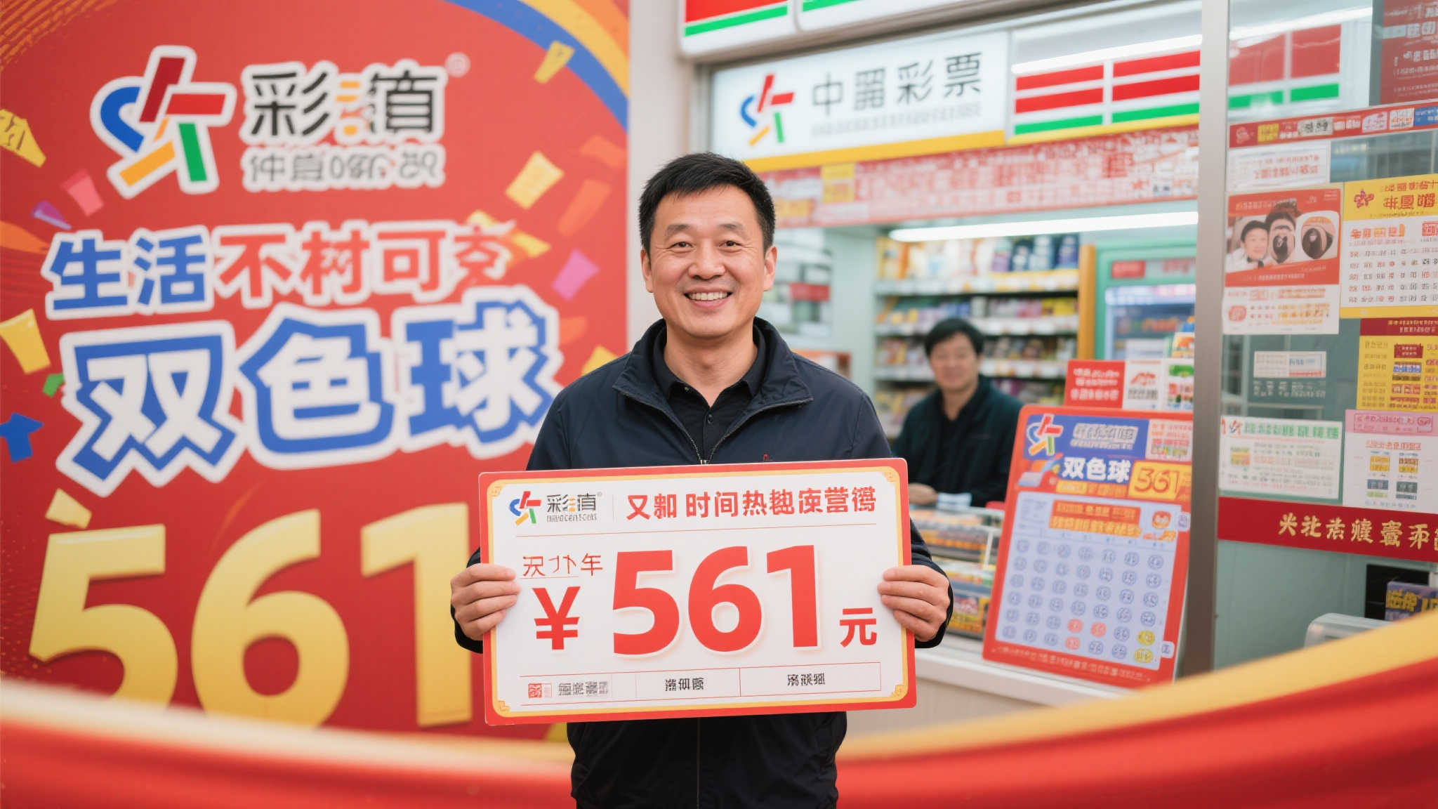 男子购彩仅半月喜获双色球561万:惊叹中奖速度太快! 生活中总有一些意想不到的惊喜,让人感叹命