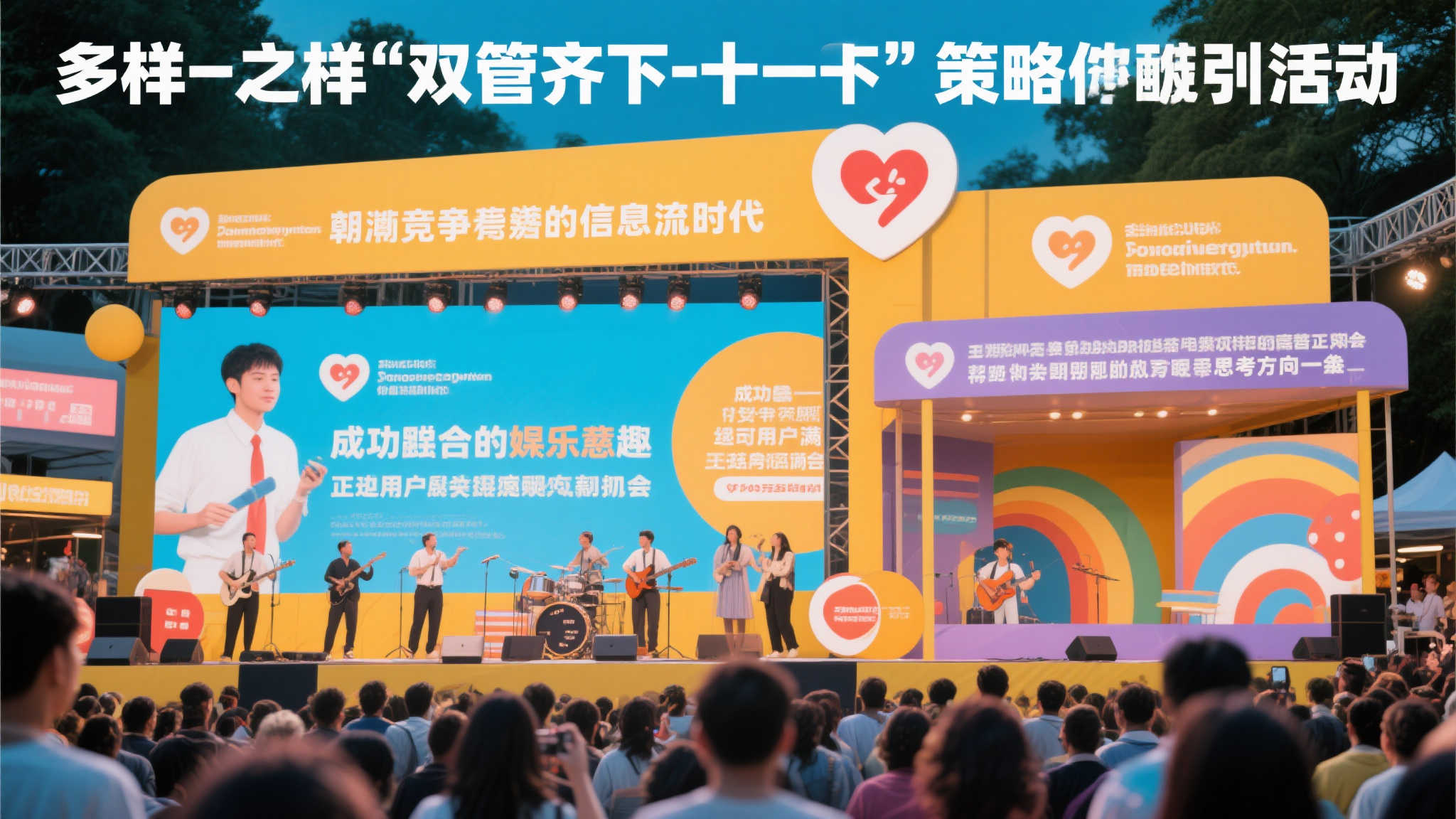 这样的“双管齐下”策略赋予活动独特魅力。