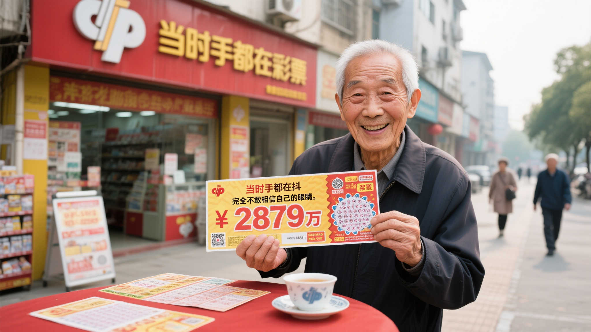 退休老人喜中2879万大奖，火速兑奖惊呼：没想到我也有这份幸运！