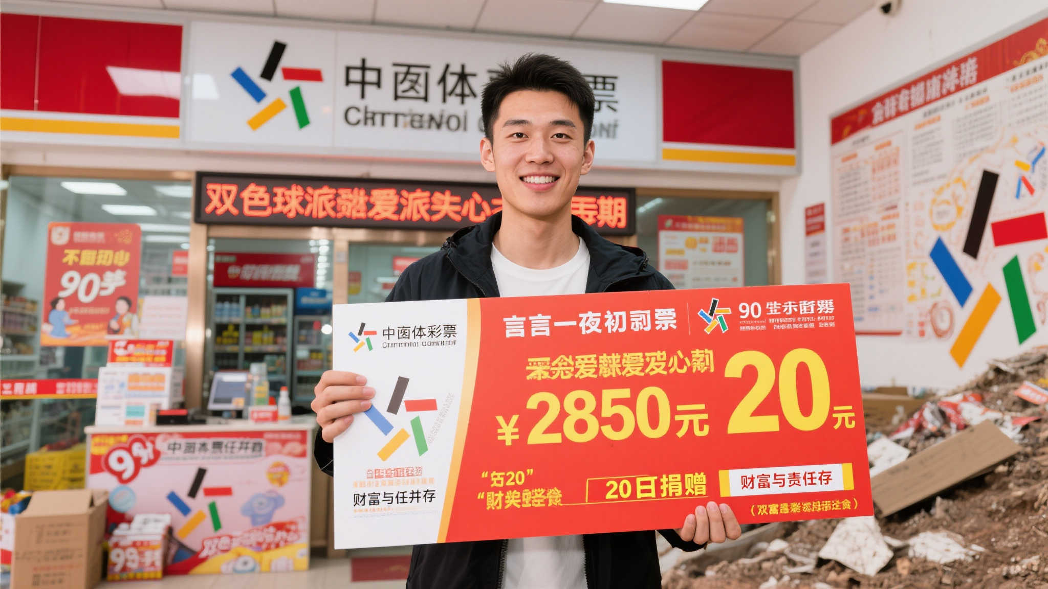 90后揽双色球2850万大奖 派奖尾声慷慨捐20万助甘肃灾区 90后揽双色球2850万大奖 派奖尾声慷慨捐20万助甘肃灾区