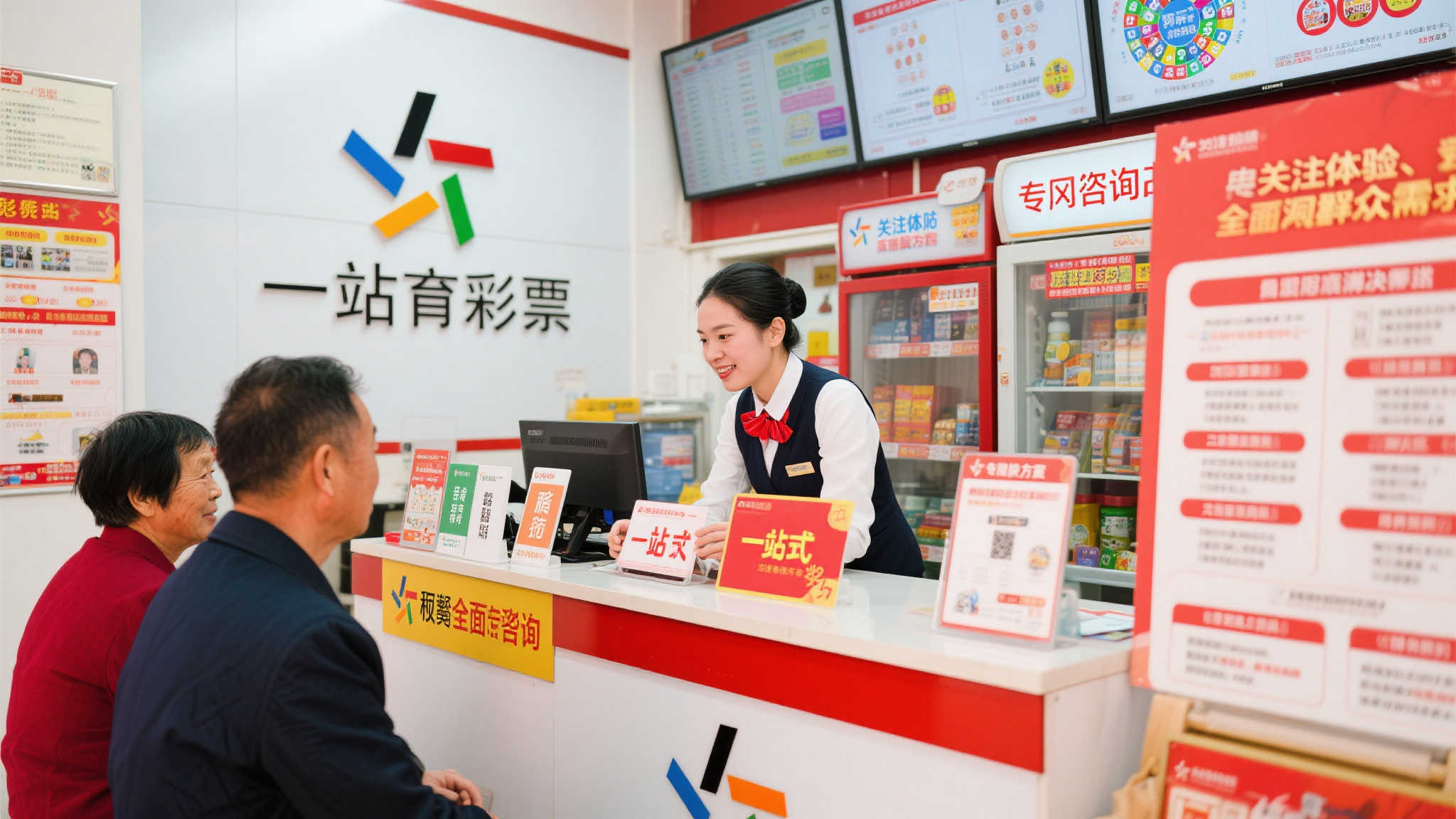 此外，在投注站内设置专门咨询窗口以及引导