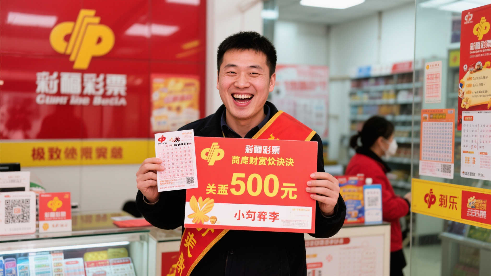 小伙喜中福彩百万大奖 次日领奖直言能结婚了 小伙喜中福彩百万大奖 次日领奖直言能结婚了