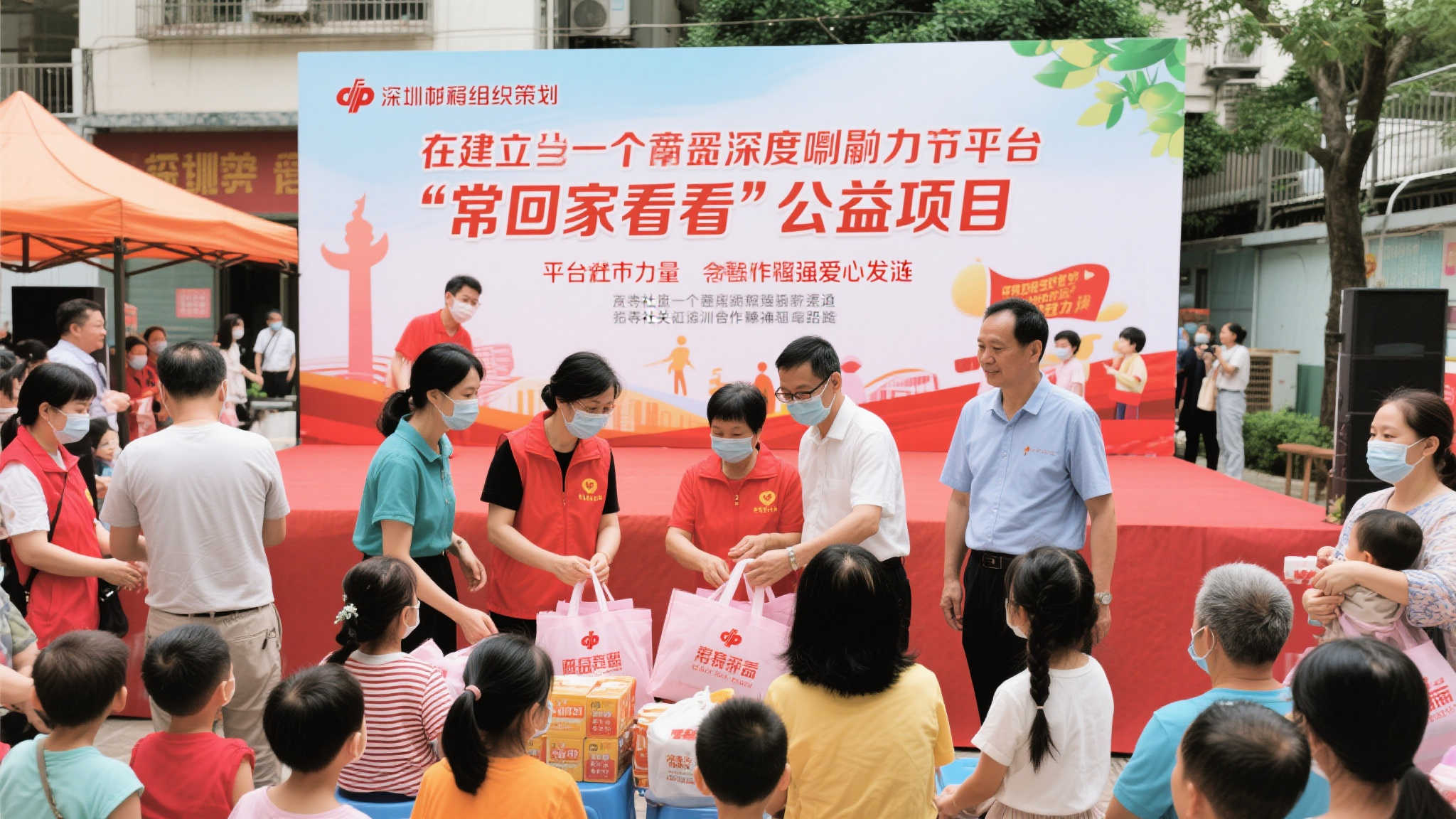 深圳福彩公益行动:受助者接力传递家的温情 深圳福彩组织策划的“常回家看看”公益项目