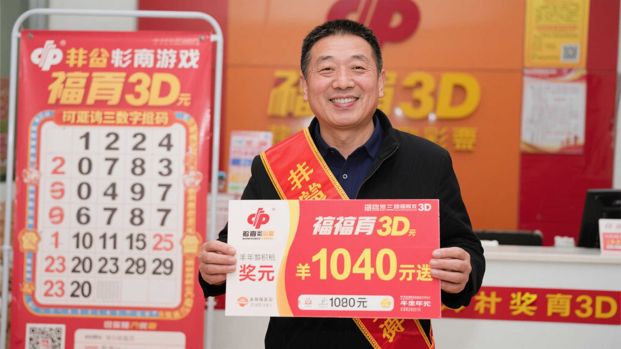 男子痴迷福彩3D 连中三票狂揽104万巨奖 男子痴迷福彩3D 连中三票狂揽104万巨奖