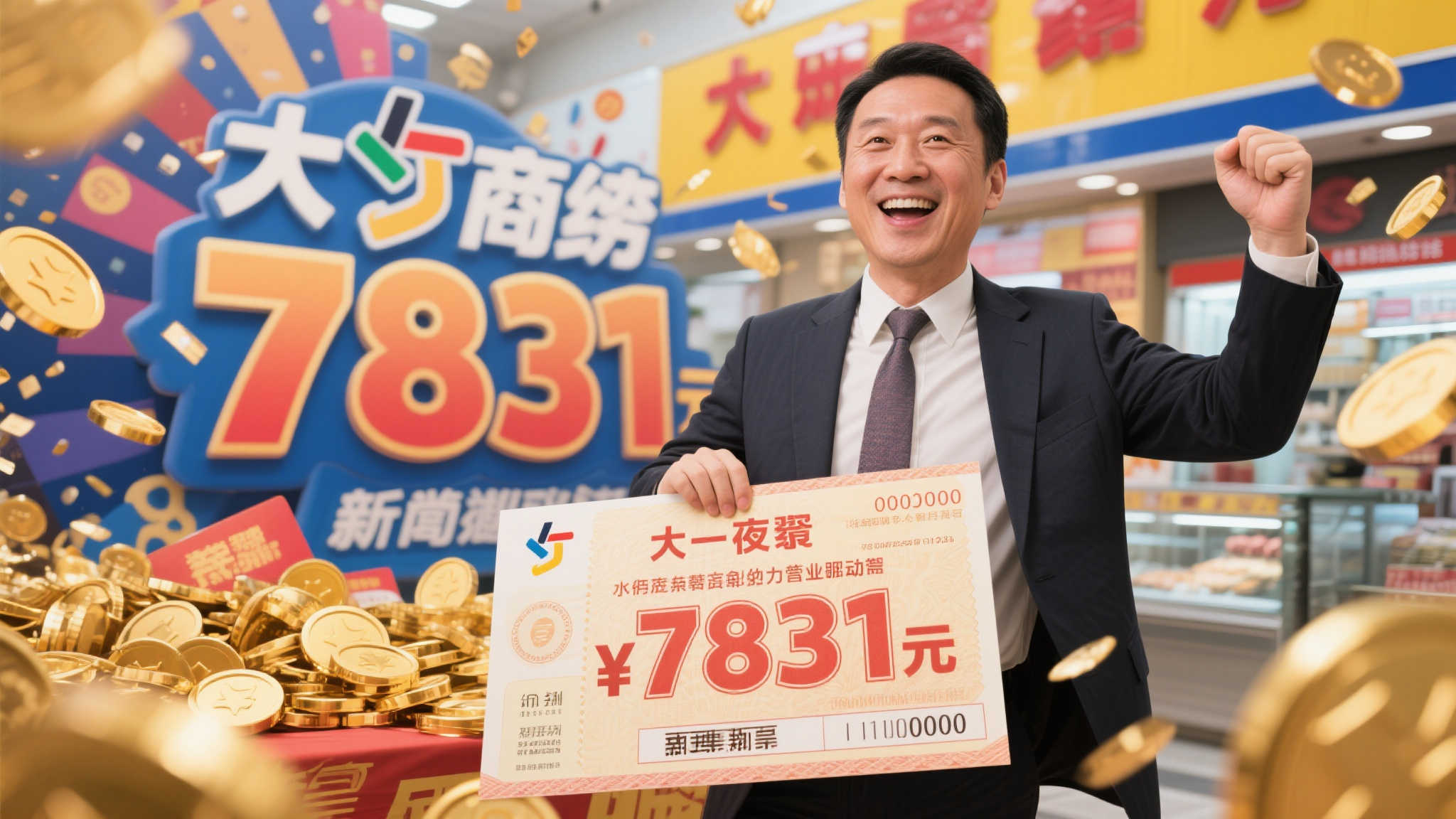 想象一下，一夜之间成为千万富翁的感觉！近