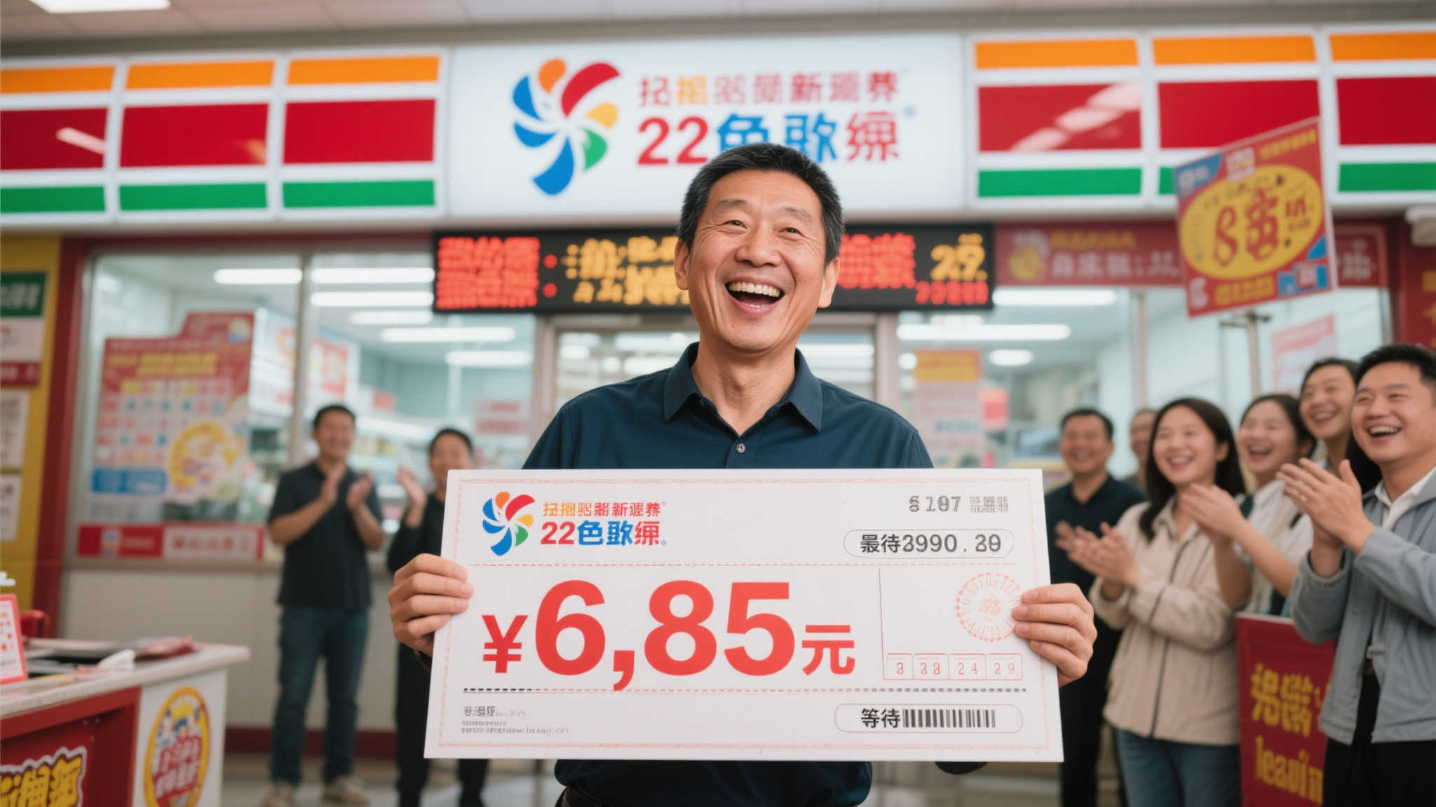 最终，这份执着在最近一期的双色球开奖中得