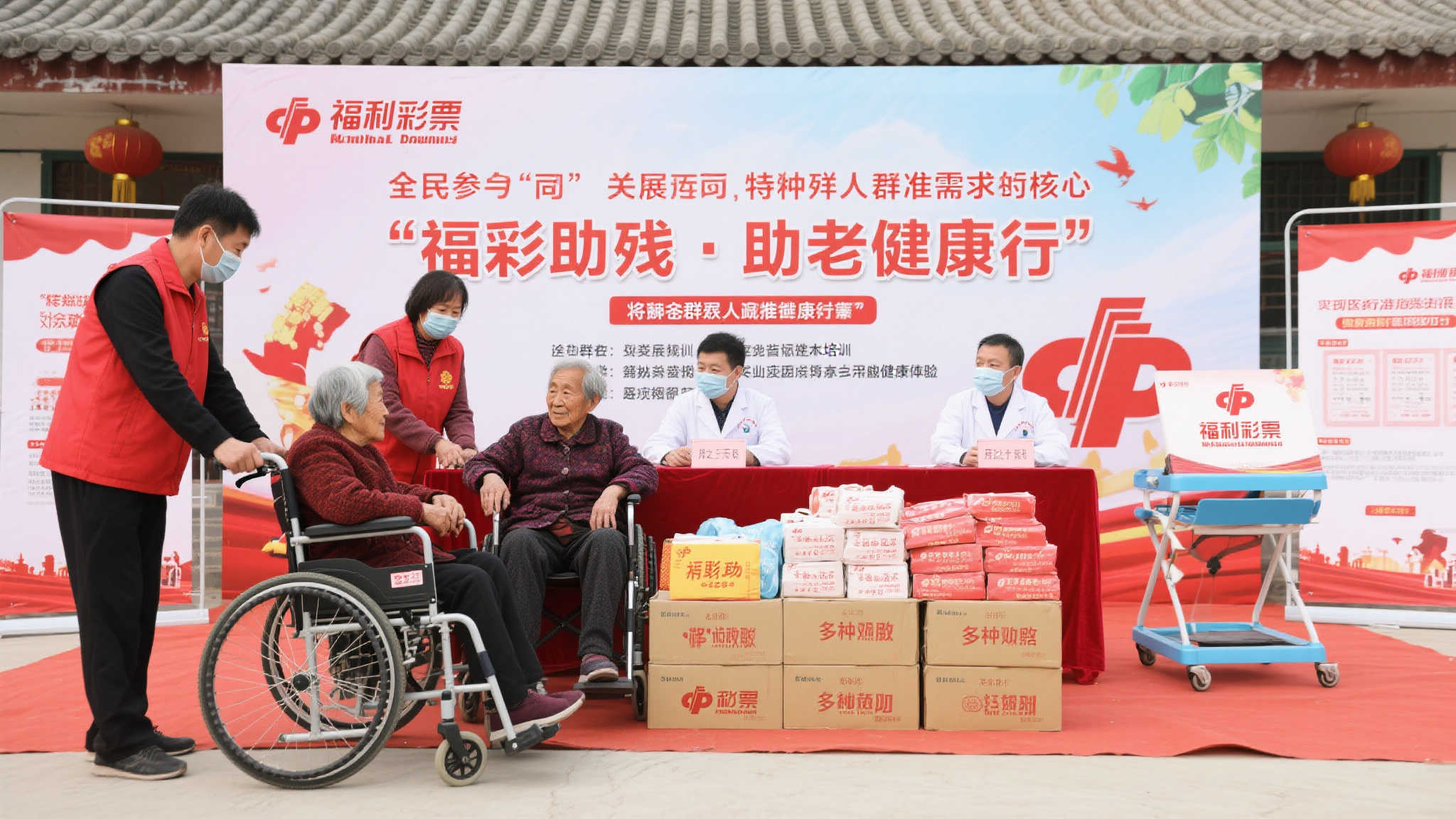 福彩关爱行动:助残助老,惠及6350名群众 福利彩票不仅是全民参与的一项娱乐形式,更